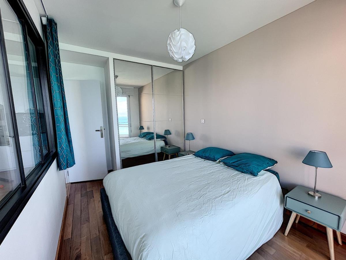 Charmant T2 En Front De Mer, 4 Pers., Ascenseur, Garage, Wi-Fi - Fr-1-361-383 Гранвил Екстериор снимка