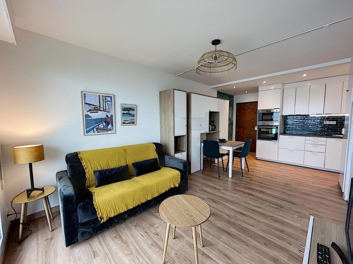 Charmant T2 En Front De Mer, 4 Pers., Ascenseur, Garage, Wi-Fi - Fr-1-361-383 Гранвил Екстериор снимка