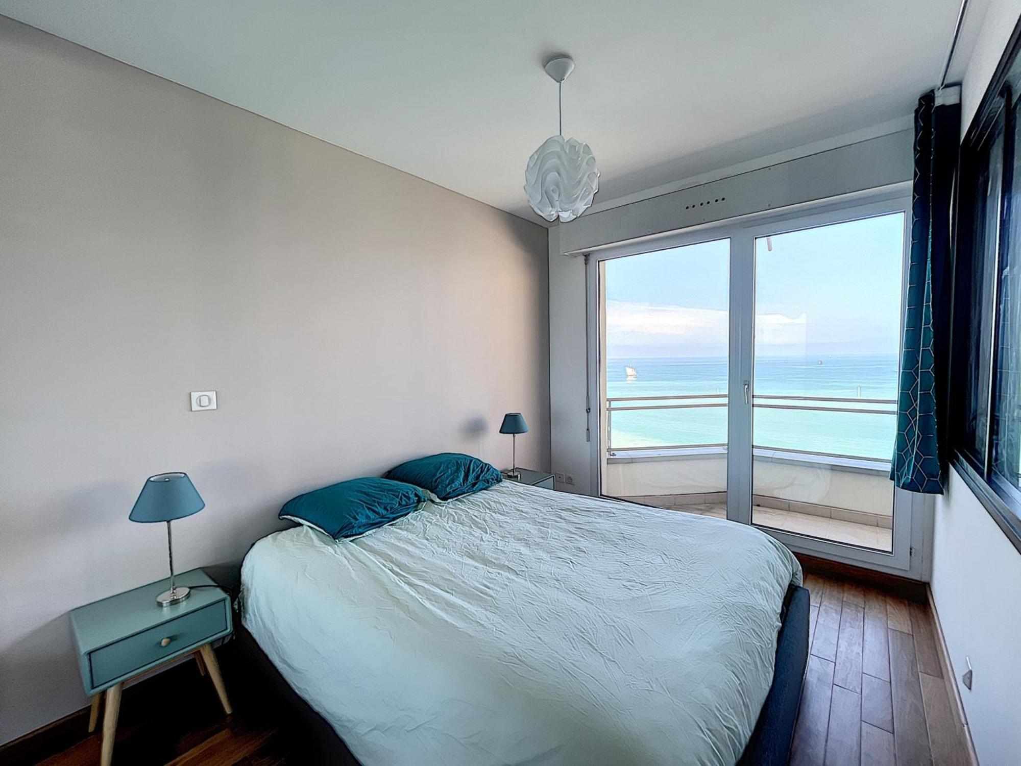 Charmant T2 En Front De Mer, 4 Pers., Ascenseur, Garage, Wi-Fi - Fr-1-361-383 Гранвил Екстериор снимка